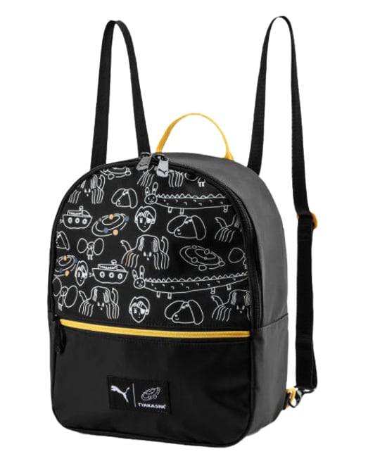 Puma x Tyakasha Unisex Mini Rugzak Zwart Nylon Shanghai - Image 1