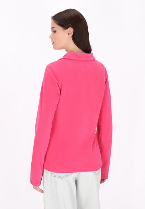 Mymo Fleece trui Dames roze - Image 4