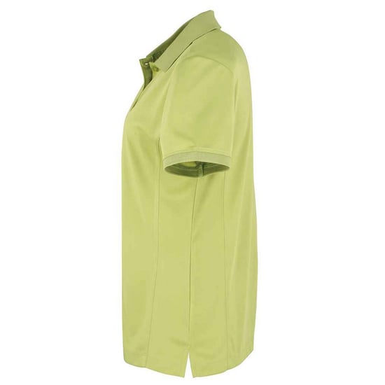Premier Womens/Ladies Coolchecker Pique Polo Shirt (Lime)
