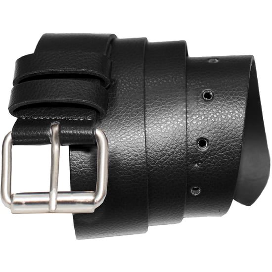 Kruze Heren Zwart Leren Riem - Image 5