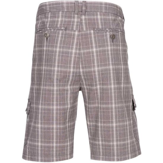 Trespass - Heren Earwig Cargo Korte Broek (Stormgrijs geruit) - Image 2