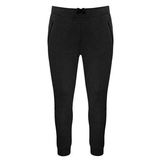 New Balance Stretch Graphic Logo Black Mens Fortitech Fleece Track Pants MP11143