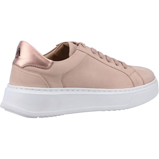 Hush Puppies Camille Leren Damestrainers Blush - Image 2