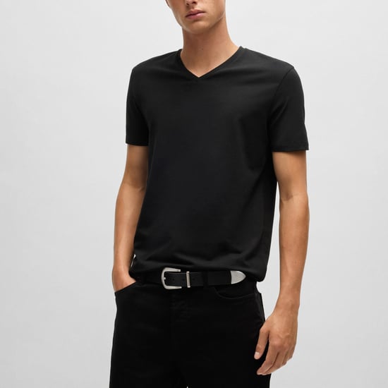 Heren Hugo 2-pack T-shirt met V-hals in Multi kleur - Image 3