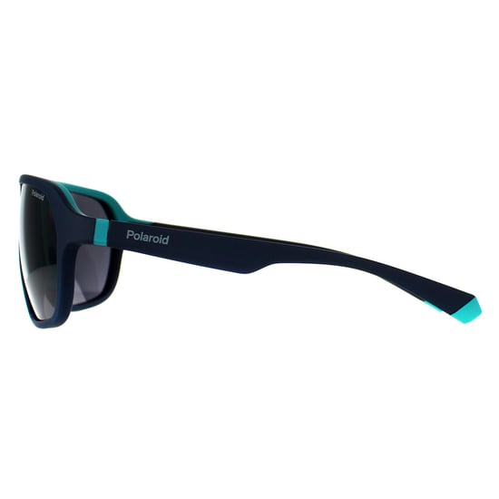 Polaroid Rectangle Unisex Matte Blue Blue Polarized PLD 2152/S