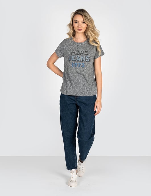 Pepe Jeans T-Shirt Bibiana Woman's Grey