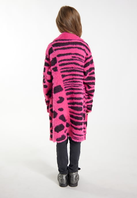 Mymo Gebreid vest Meisje roze - Image 3