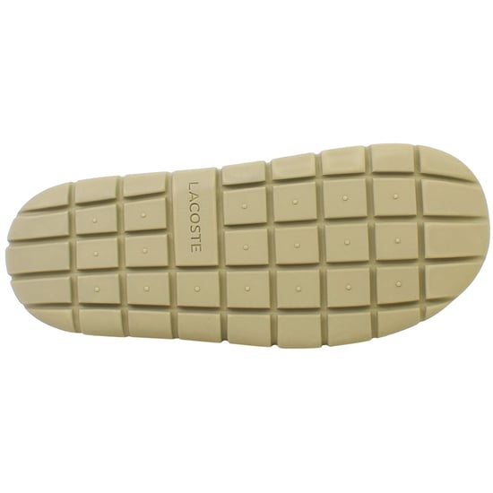 Lacoste Serve 223 1 CMA Mens Beige Slippers - Image 5