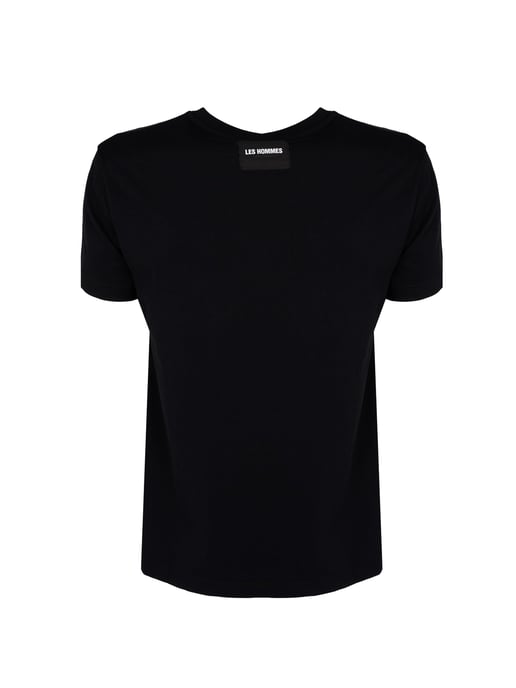 Les Hommes T-Shirt New Logo Men's Black