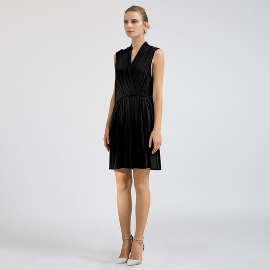 Drape Cupro Jersey -jurk - Image 1