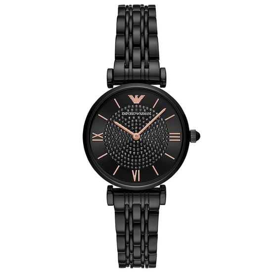 Emporio Armani AR11245 T-Bar zwart dameshorloge - Image 1