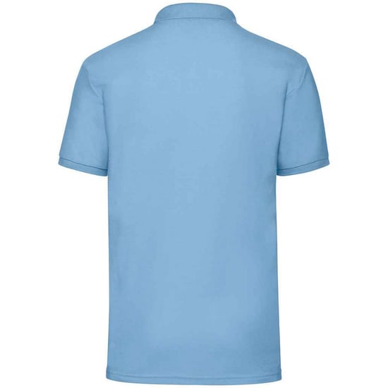Fruit of the Loom Heren Piqué Polo Shirt (Hemelsblauw) - Image 2