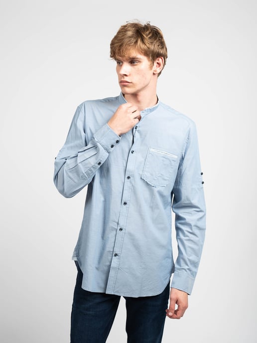 Antony Morato Shirt Slim Men's Blue
