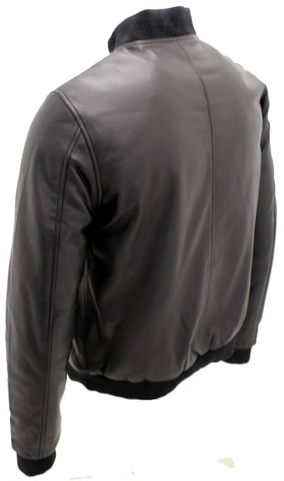 Varisty Leather Bomber Jacket