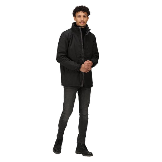 Regatta Mens Beauford Waterproof Windproof Jacket (Thermoguard Insulation) (Black)