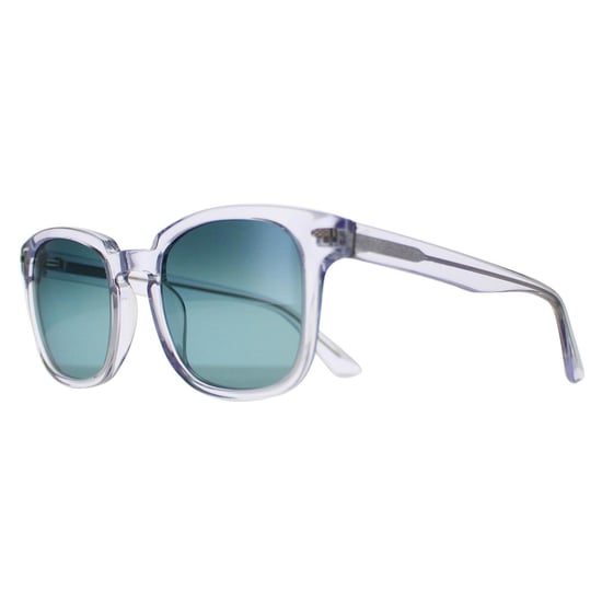 Serengeti Square Mens Shiny Crystal Mineral Polarized Blue Ethan