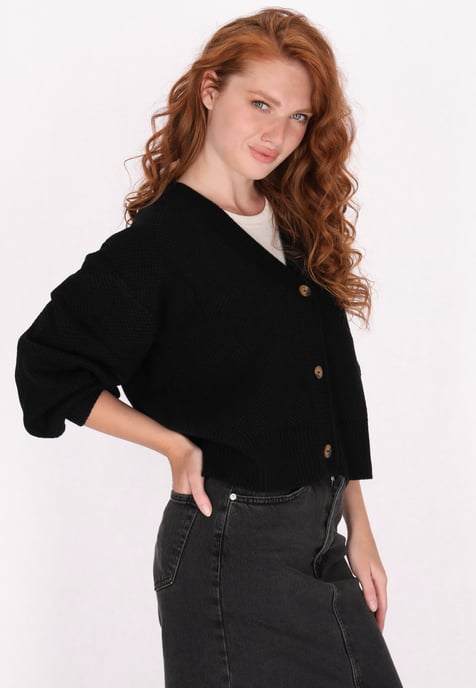 Dreimaster Vest Dames zwart - Image 3