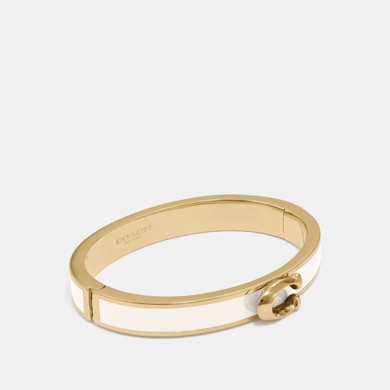 Push C Hinged Bangle - Image 1