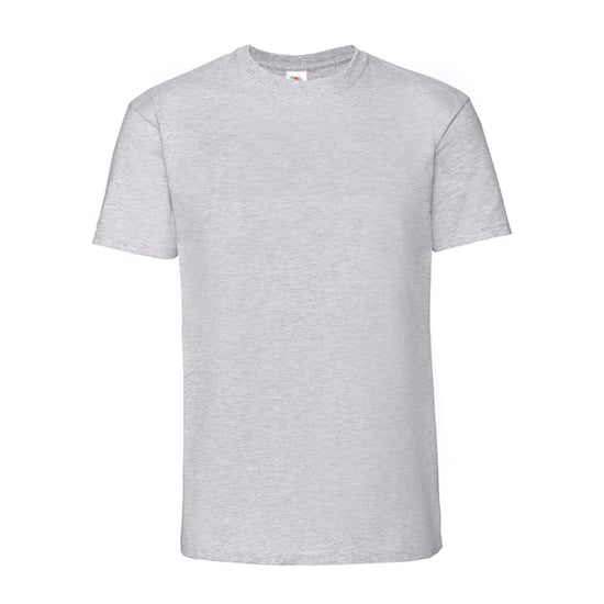Fruit of the Loom Heren Iconic Premium Ringspun Katoen T-Shirt (Heide Grijs) - Image 1