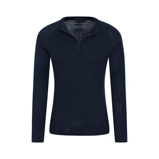 Mountain Warehouse Heren Merino Wol Base Layer Top (Set van 2) (Marine) - Image 5