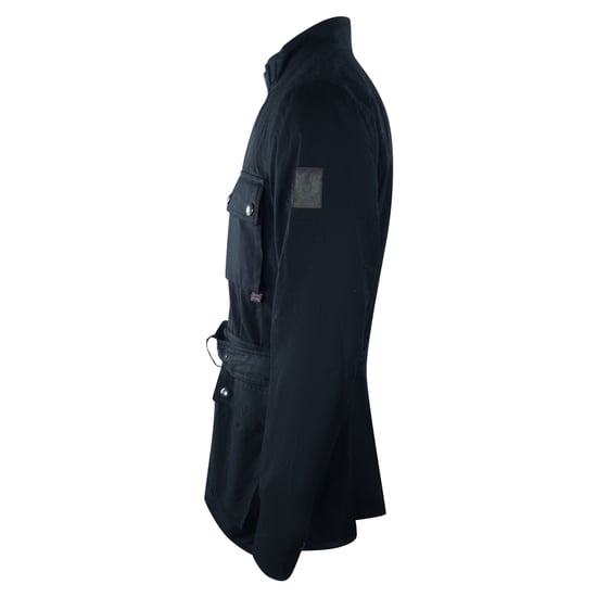 Belstaff diep marineblauw rijbanen motorjack - Image 3