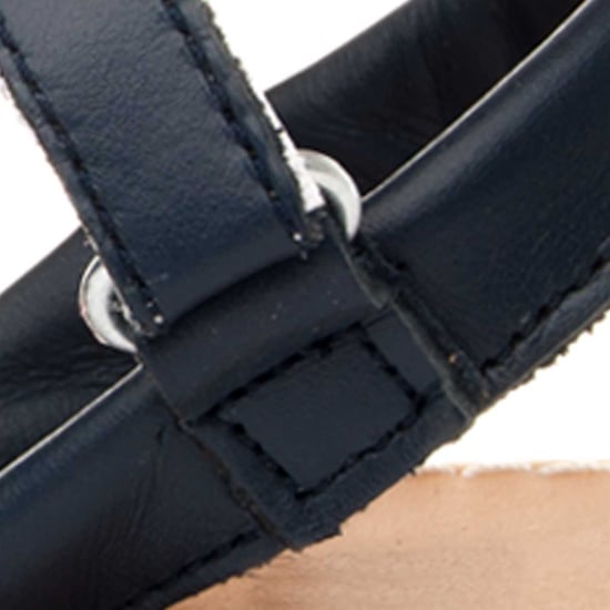 Purapiel Flat Sandal Ibisv21 In Blue