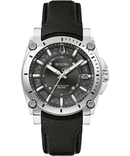 Bulova Precisionist Icon Heren Zwarte Horloge 96B416 - Image 1