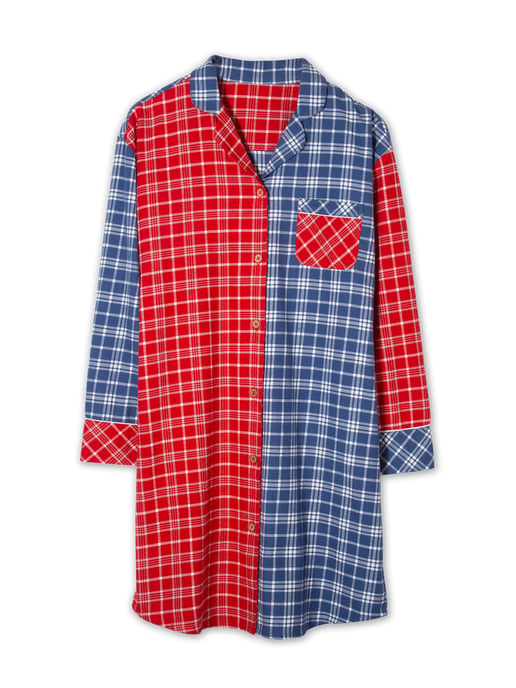 Kite Clothing Cosmore Flannel Check Nightshirt