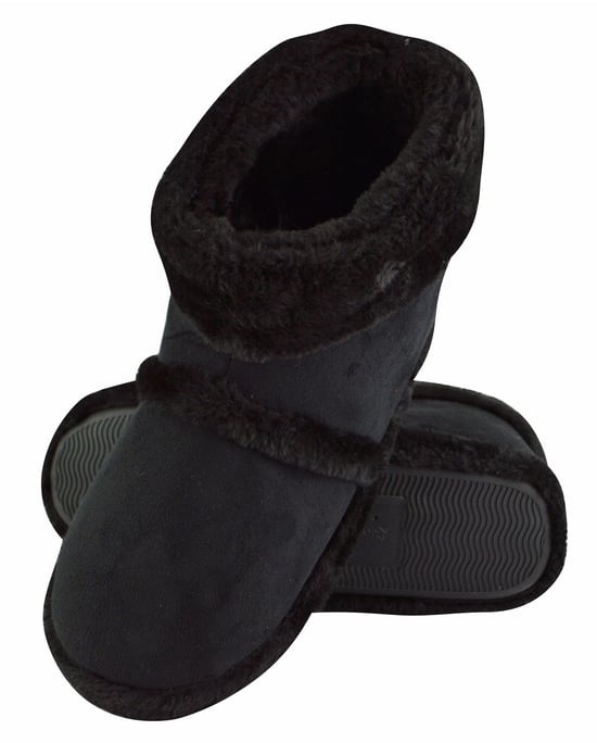 Slipper Snob - Herenlaarsjes met Memory Foam Zool - Zwart - Image 2