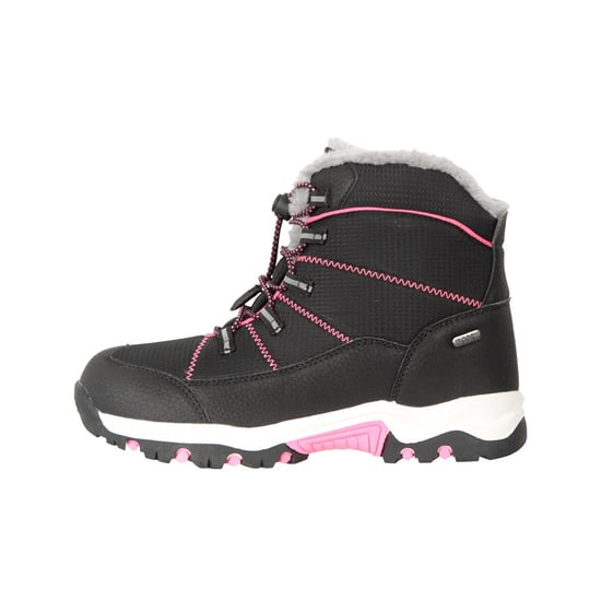 Mountain Warehouse Comet Waterdichte Sneeuwlaarzen voor Kinderen/Kinderen (Zwart) - Image 3