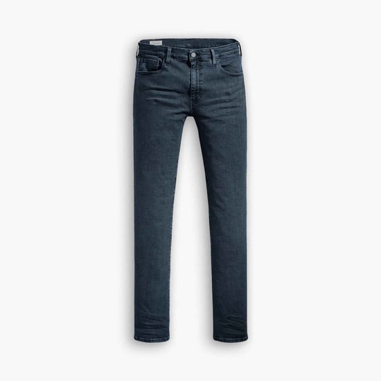Men's Levis 502 Tapered Richmond Blue Black Jeans in black blue