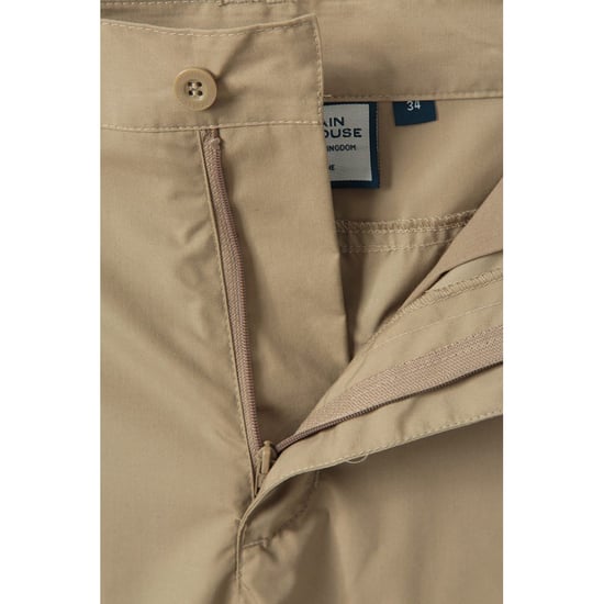 Mountain Warehouse Heren Trek Cargo Shorts (Beige) - Image 5