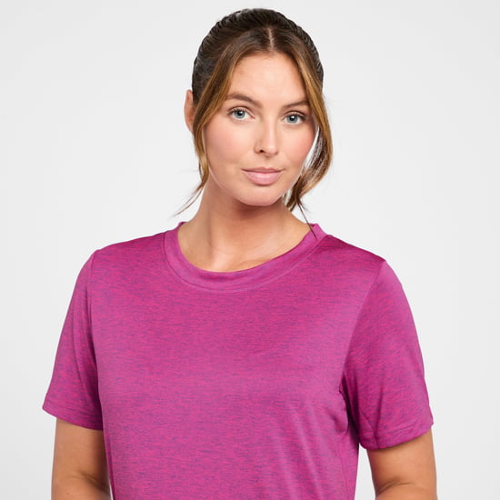 Peter Storm Women's Active Short Sleeve T-Shirt, Lightweight & Breathable Baselayer Top