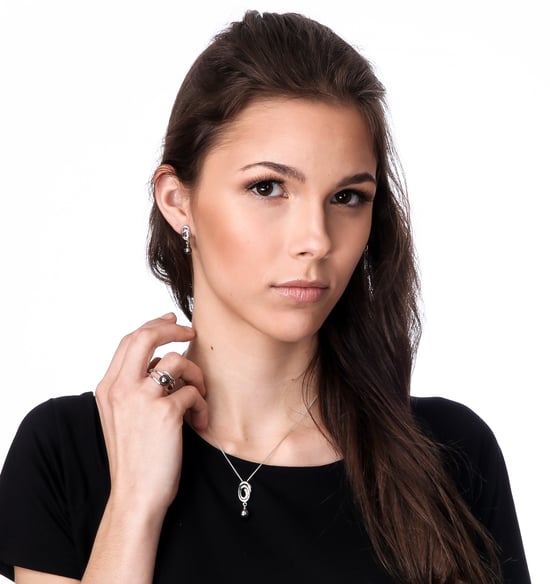 Orphelia 'Eden' Dames 925 Sterling Zilveren Ketting met Hanger - Zilver ZH-7116 - Image 5