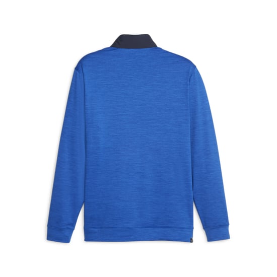 PUMA Mens Cloudspun Colourblock Quarter-Zip Golf Sweatshirt