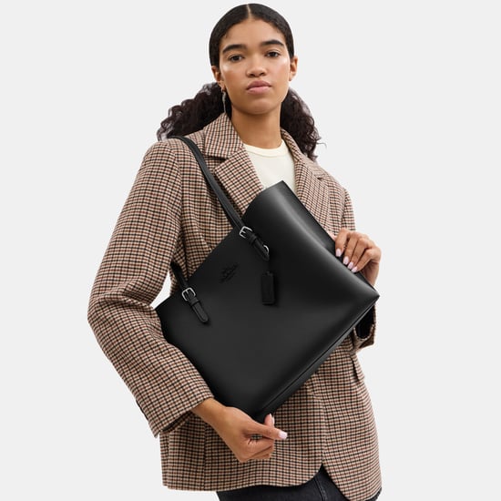 Mollie Tote in Leather with Tonal Hardware