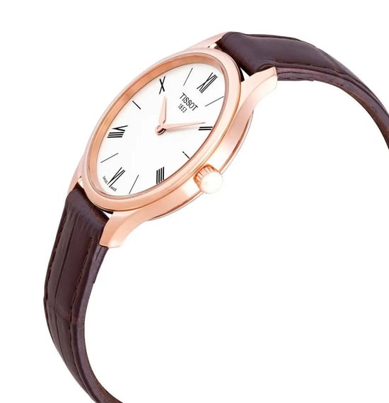 Tissot 5.5 Lady Dames Horloge Bruin T0632093603800 - Image 2