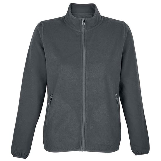 SOLS Dames/Dames Factor Microfleece Recycled Fleece Jacket (Houtskool) - Image 1