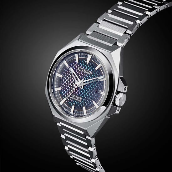 Citizen Series 8 Heren Zilveren Horloge NA1010-84X - Image 4