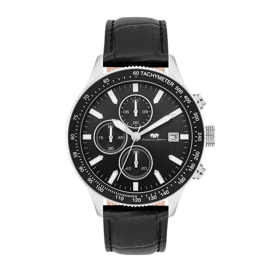 Rhodenwald   Söhne Male Genuine leather Watch 43 mm