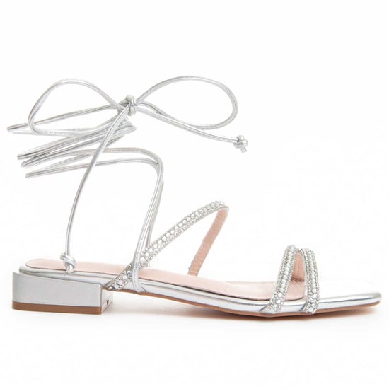 Montevita Platte Sandalen Sandsum In Zilver - Image 1