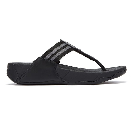 Fitflop Walkstar Webbing teenslippers voor dames - (Zwart) - Image 5