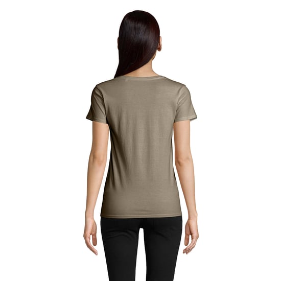 SOLS Dames/Dames Pioneer T-Shirt (Kaki Groen) - Image 2