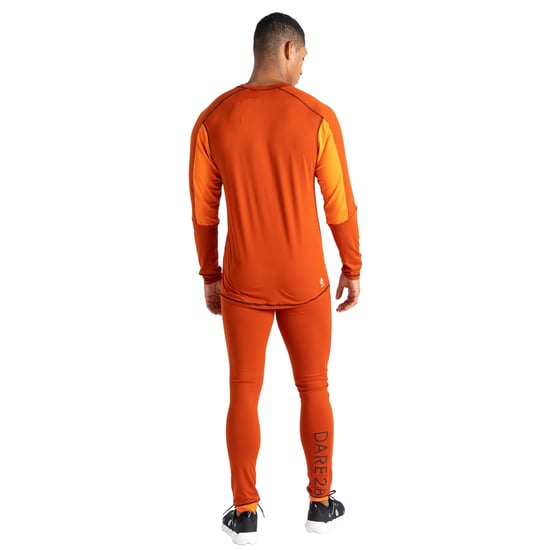 Dare 2B Heren Exchange III Thermische Base Layer Set (Papegaaiduikers Oranje/Bruin) - Image 6