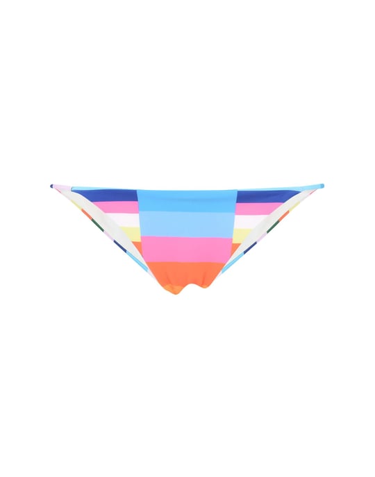 Mara Hoffman Sky Blue Stripe Recycled Polyester Bikini Bottoms