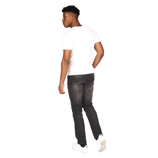 Crosshatch Heren Cadman Rechte Jeans (Zwart wassen) - Image 4