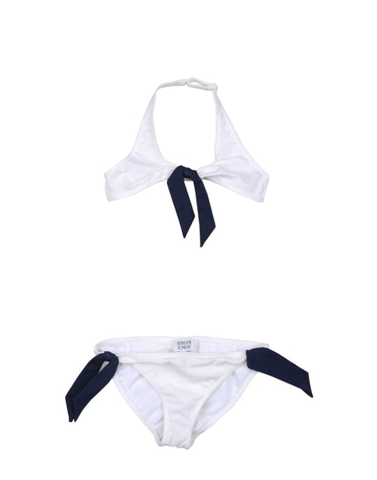 SWIMWEAR Armani Junior White Girl Polyamid