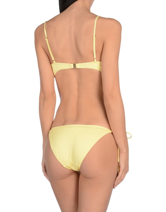 Melissa Odabash Yellow Triangle Bikini Set
