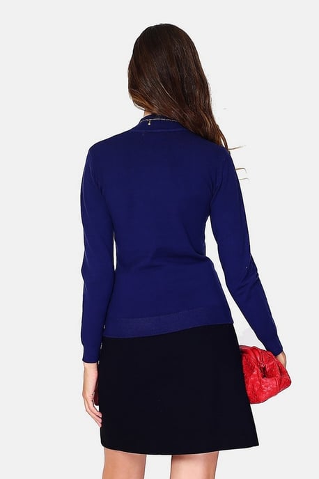 GB - William de Faye - Funnel Neck - Blue
