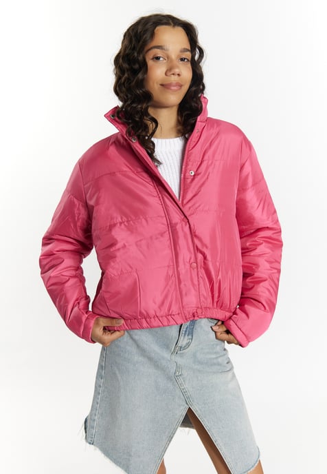 Mymo Licht gewatteerd blousonjack Dames roze - Image 3